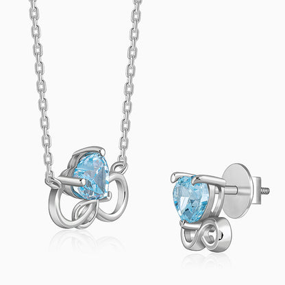 Silver Unending Love Set