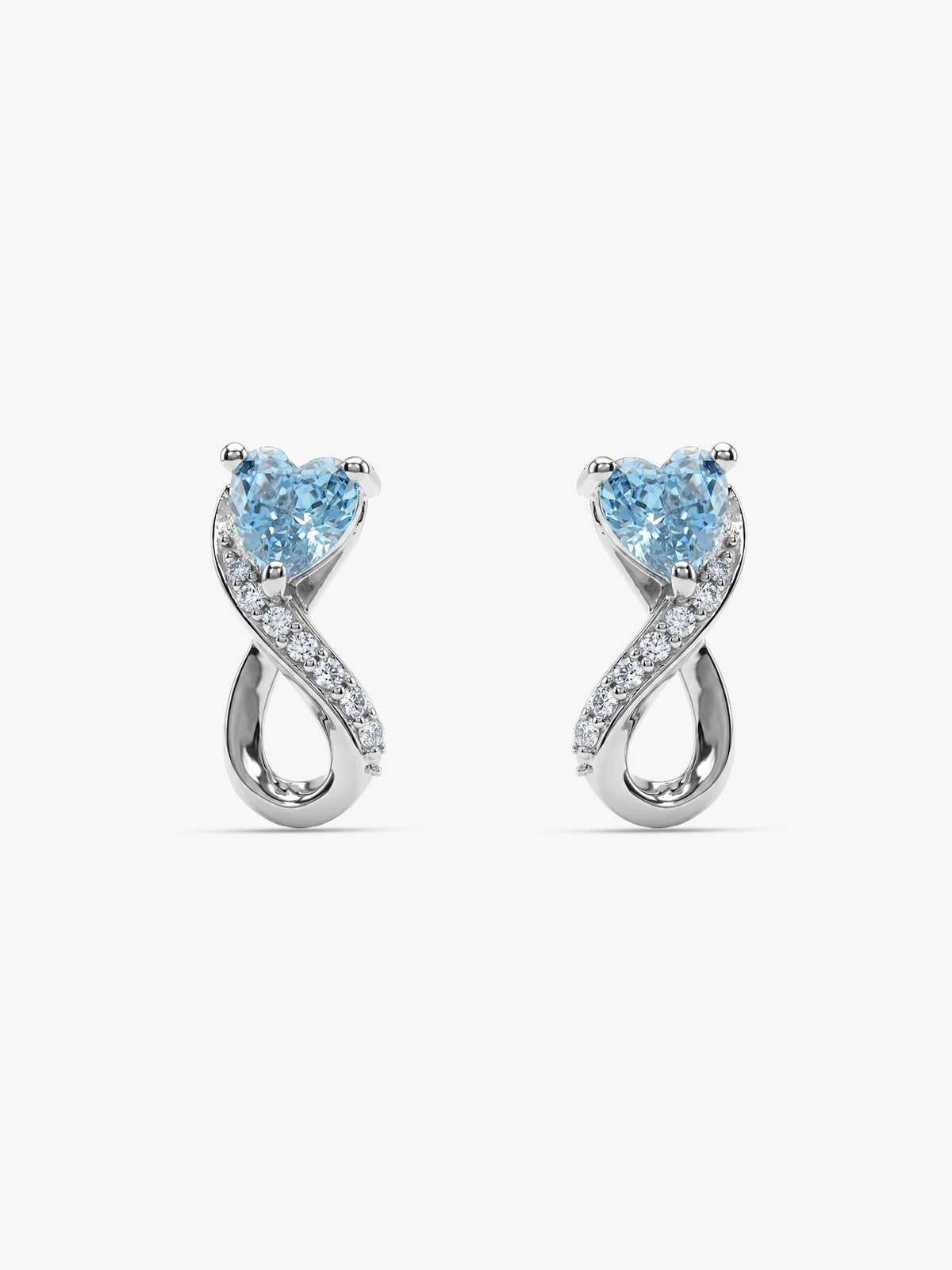 Silver Endlessly Yours Earrings