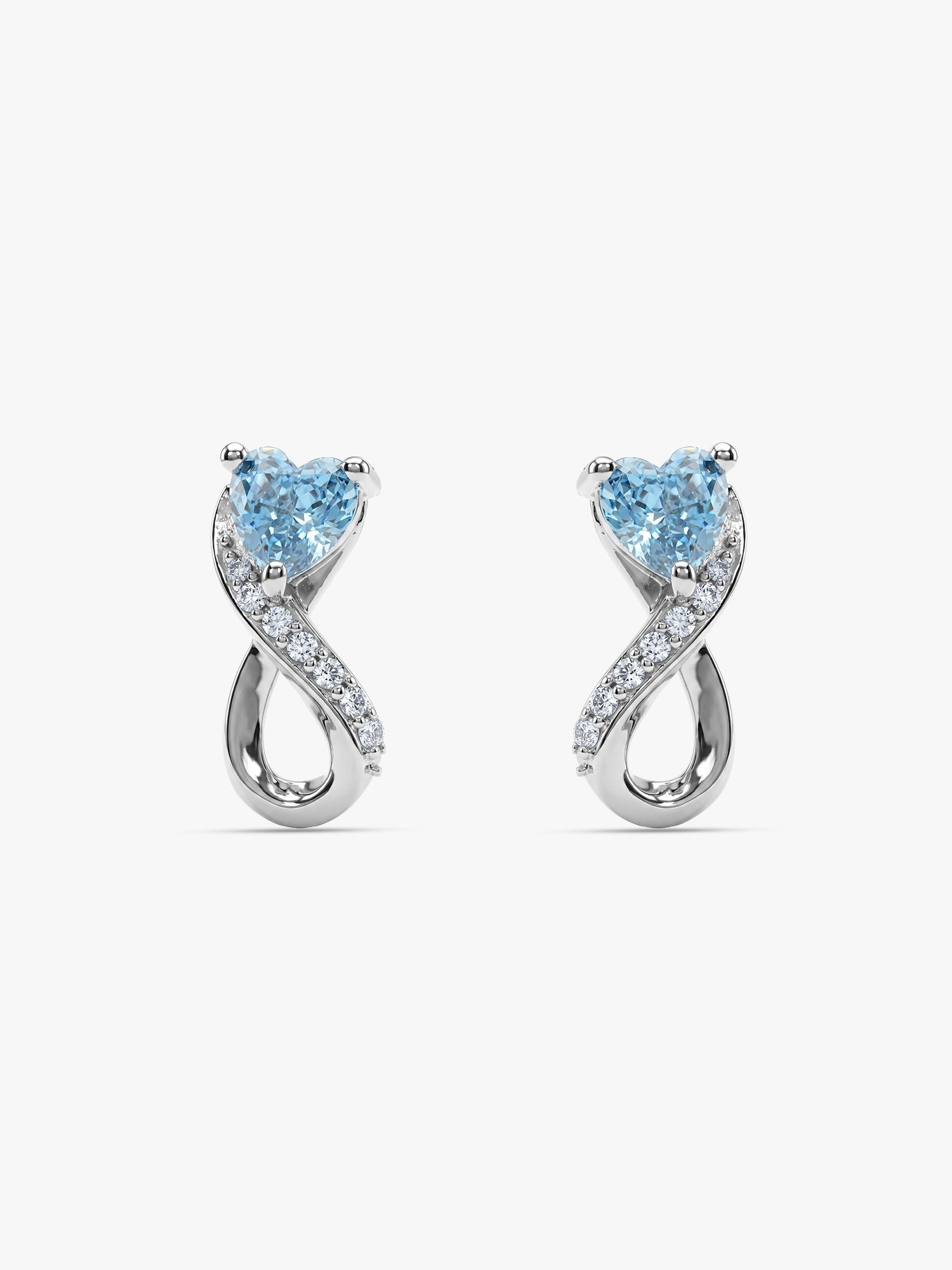 Silver Endlessly Yours Earrings