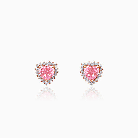Rose Gold Blush Vows Earrings