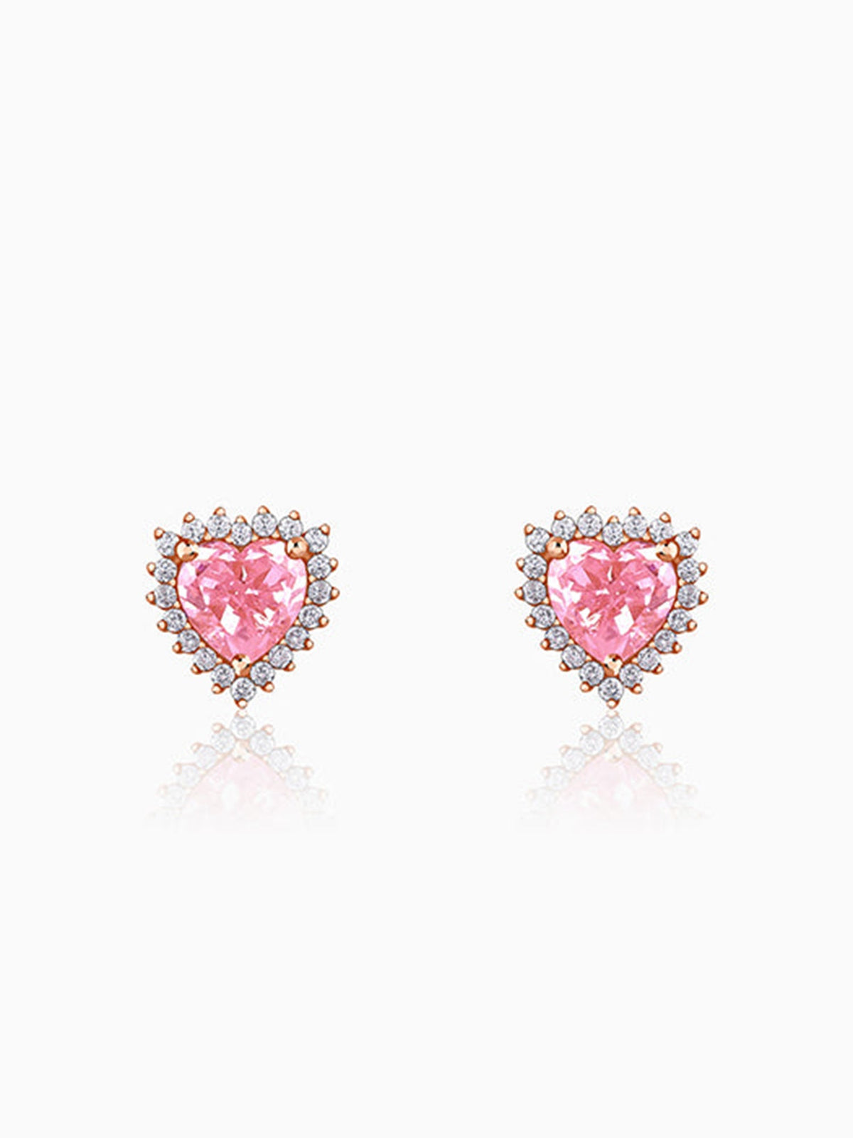 Rose Gold Blush Vows Earrings