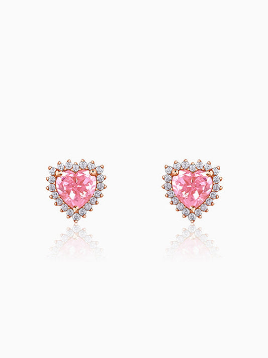 Rose Gold Blush Vows Earrings