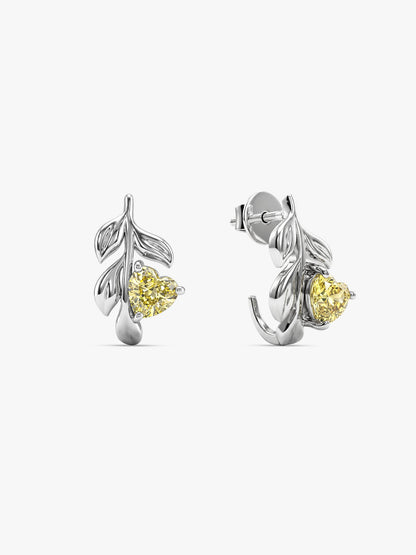 Silver Sonnet 18 Earrings