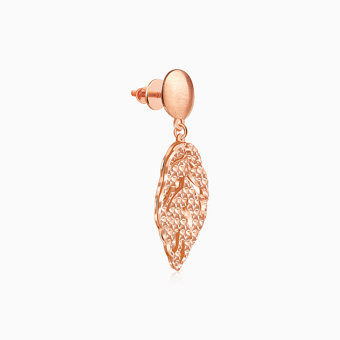Rose Gold Viva la Vida Earrings