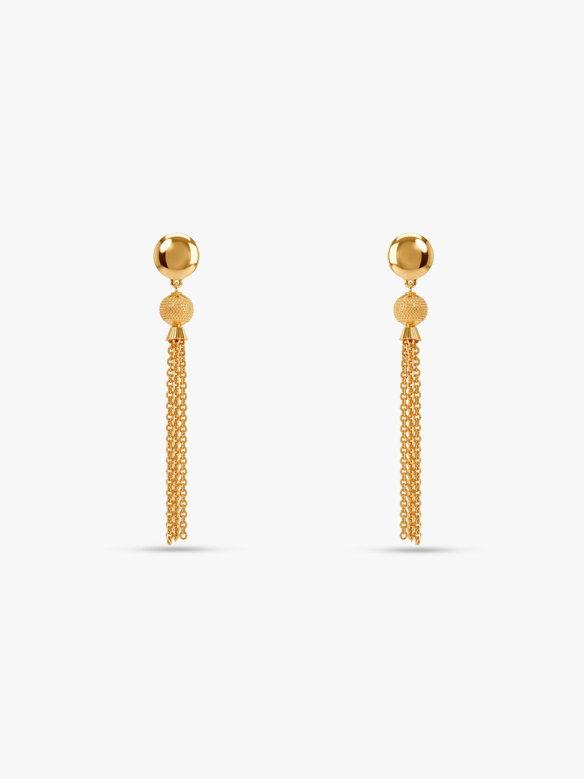 Golden Party Time Dangler Earrings