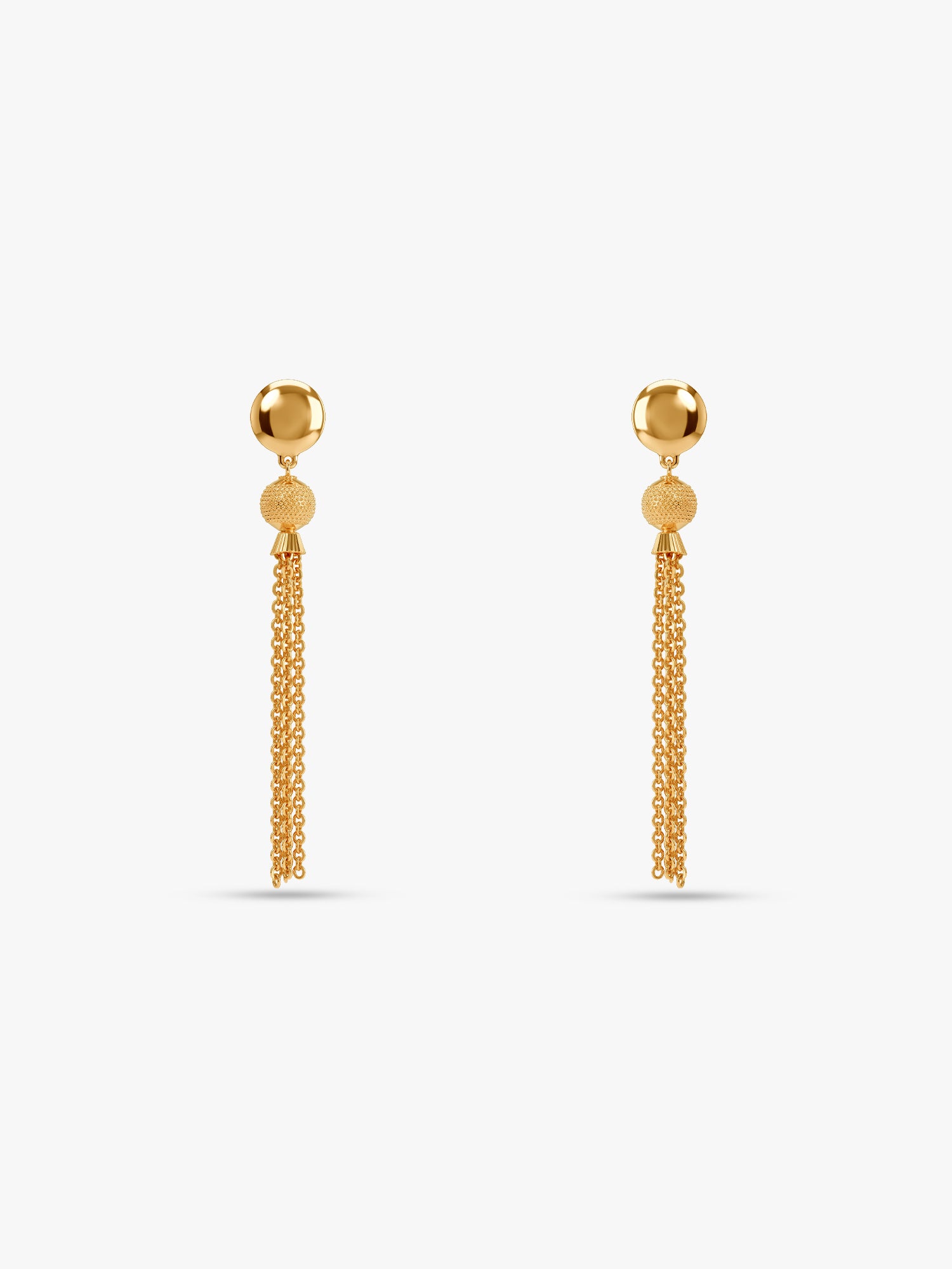 Golden Party Time Dangler Earrings