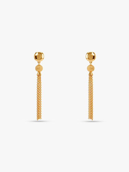 Golden Party Time Dangler Earrings