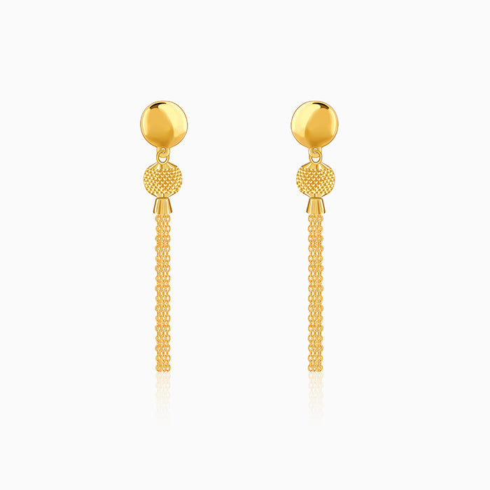 Golden Party Time Dangler Earrings