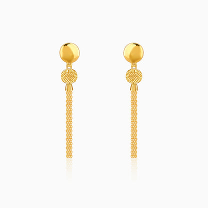 Golden Party Time Dangler Earrings