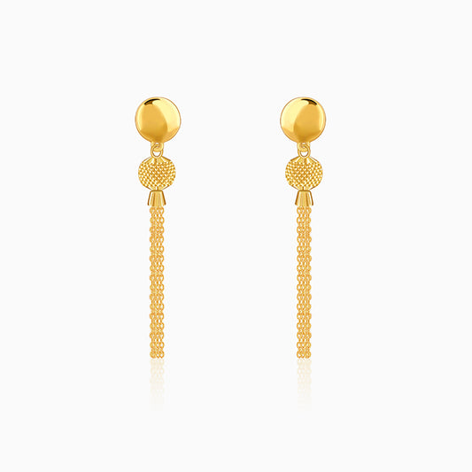 Golden Party Time Dangler Earrings