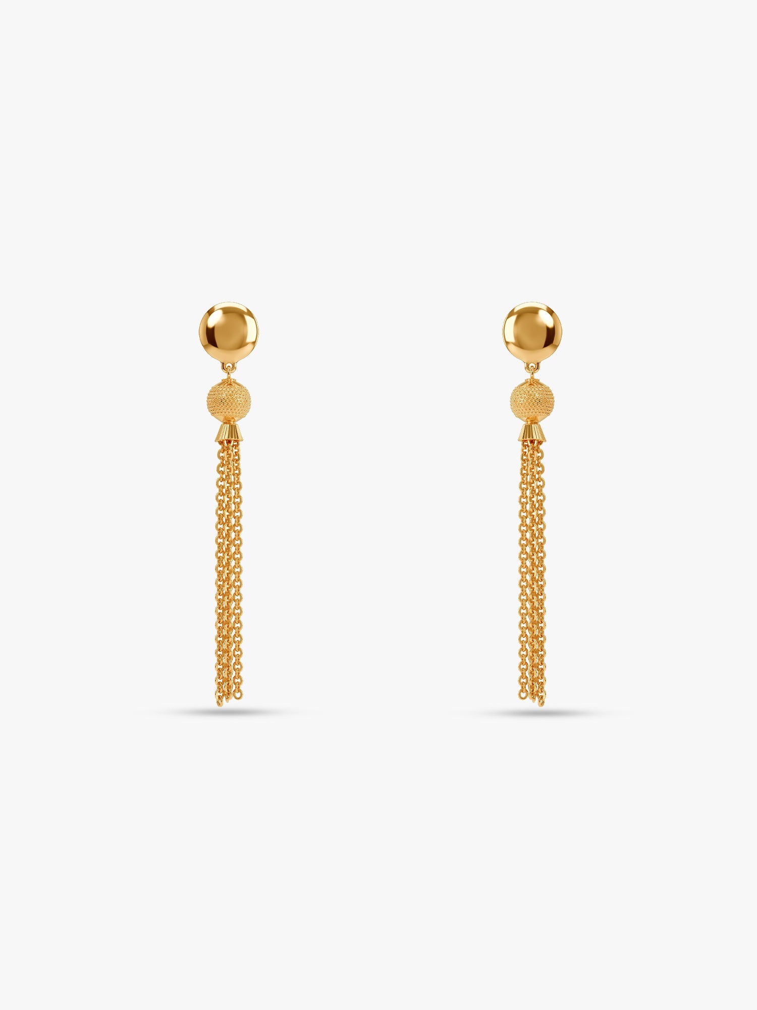 Golden Party Time Dangler Earrings