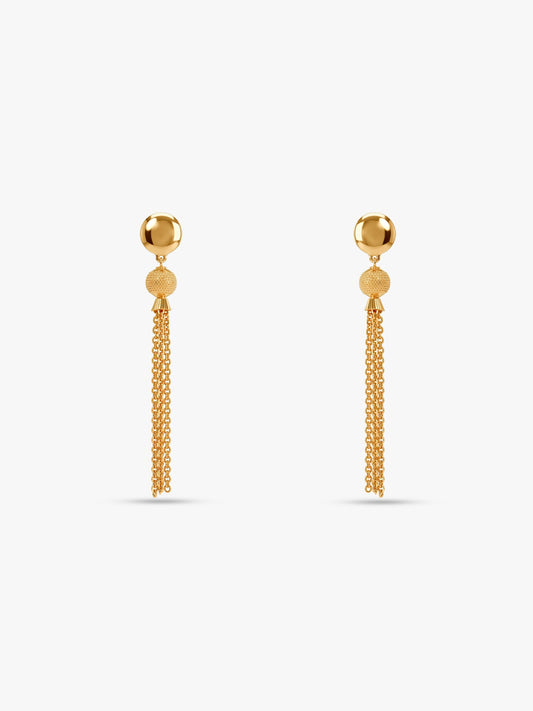 Golden Party Time Dangler Earrings