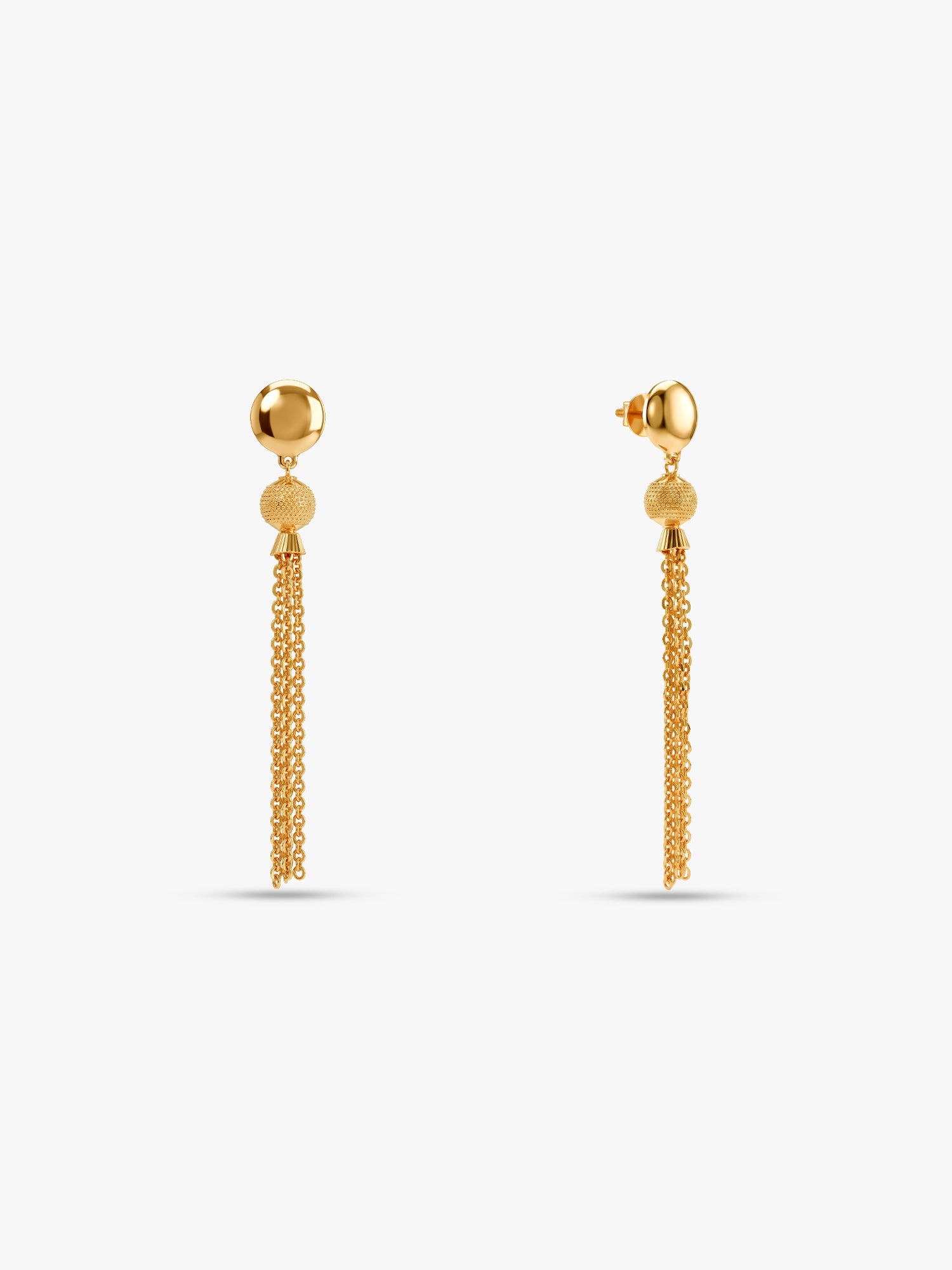 Golden Party Time Dangler Earrings