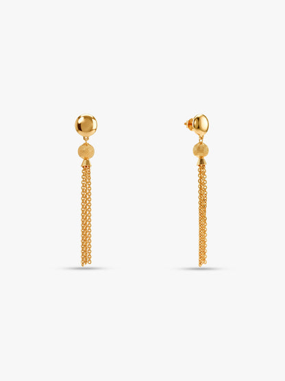 Golden Party Time Dangler Earrings