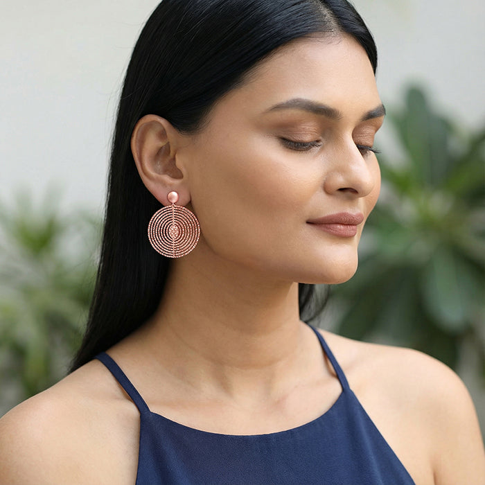 Rose Gold Smooth Operator Earrings