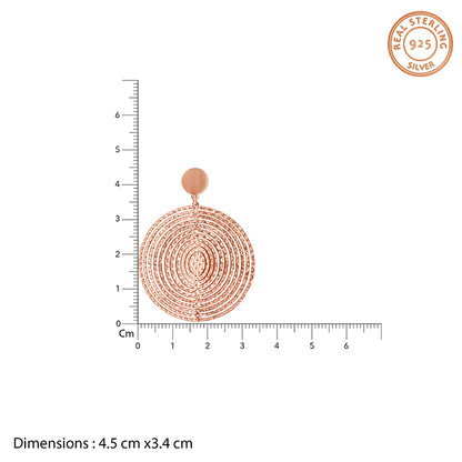 Rose Gold Smooth Operator Earrings