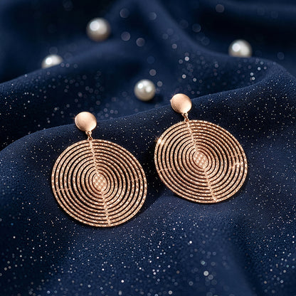 Rose Gold Smooth Operator Earrings
