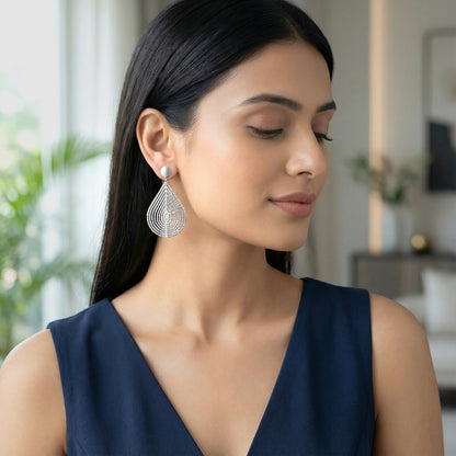 Silver Believer Earrings