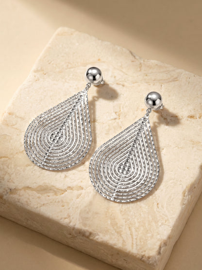 Silver Believer Earrings
