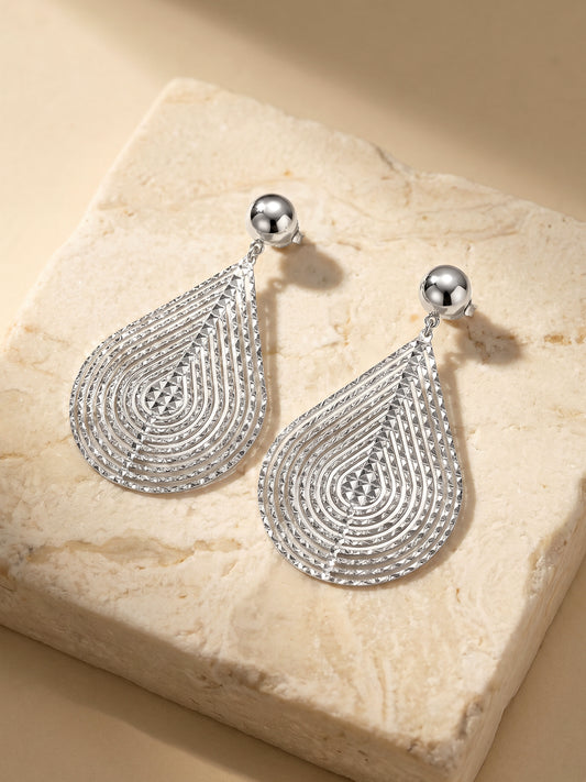 Silver Believer Earrings