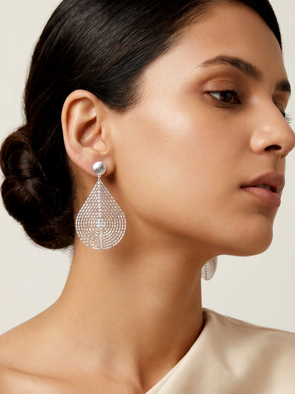 Silver Believer Earrings