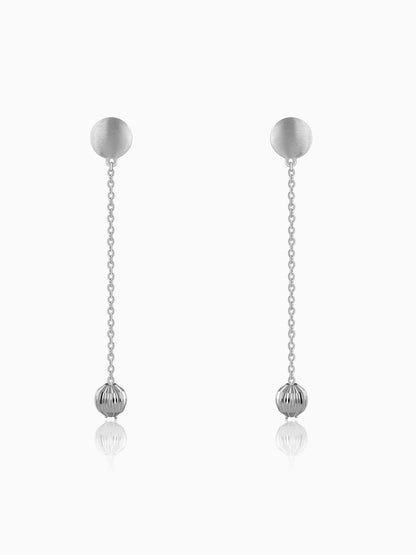 Silver My Universe Dangler Earrings