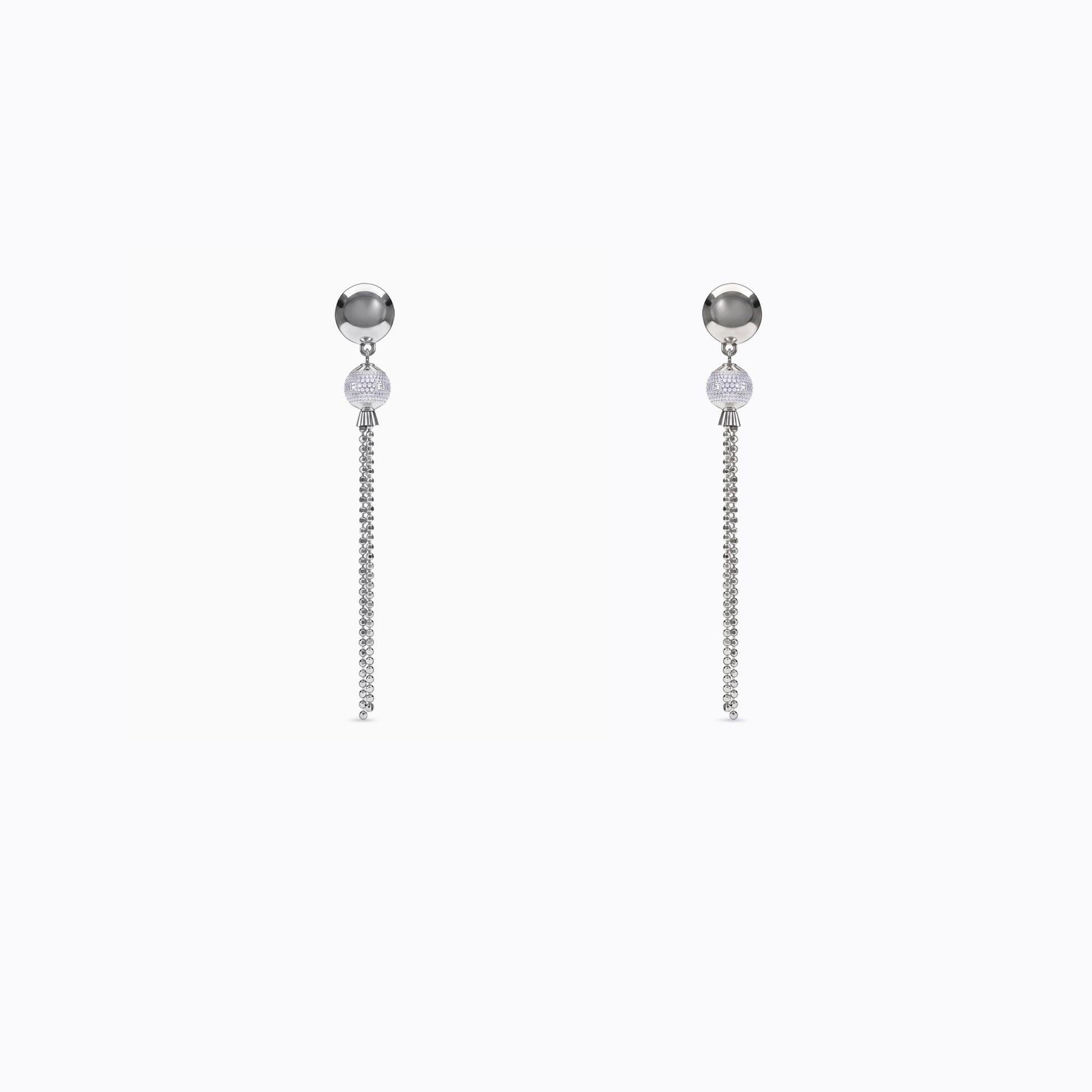 Silver Slow Dance Danglers