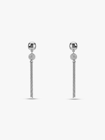 Silver Slow Dance Danglers