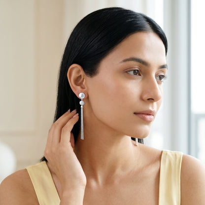 Silver Slow Dance Danglers