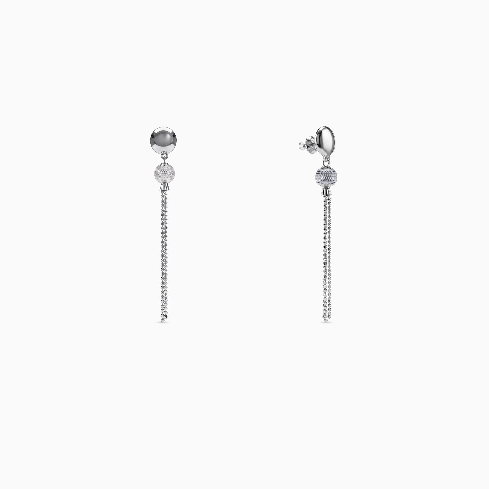 Silver Slow Dance Danglers