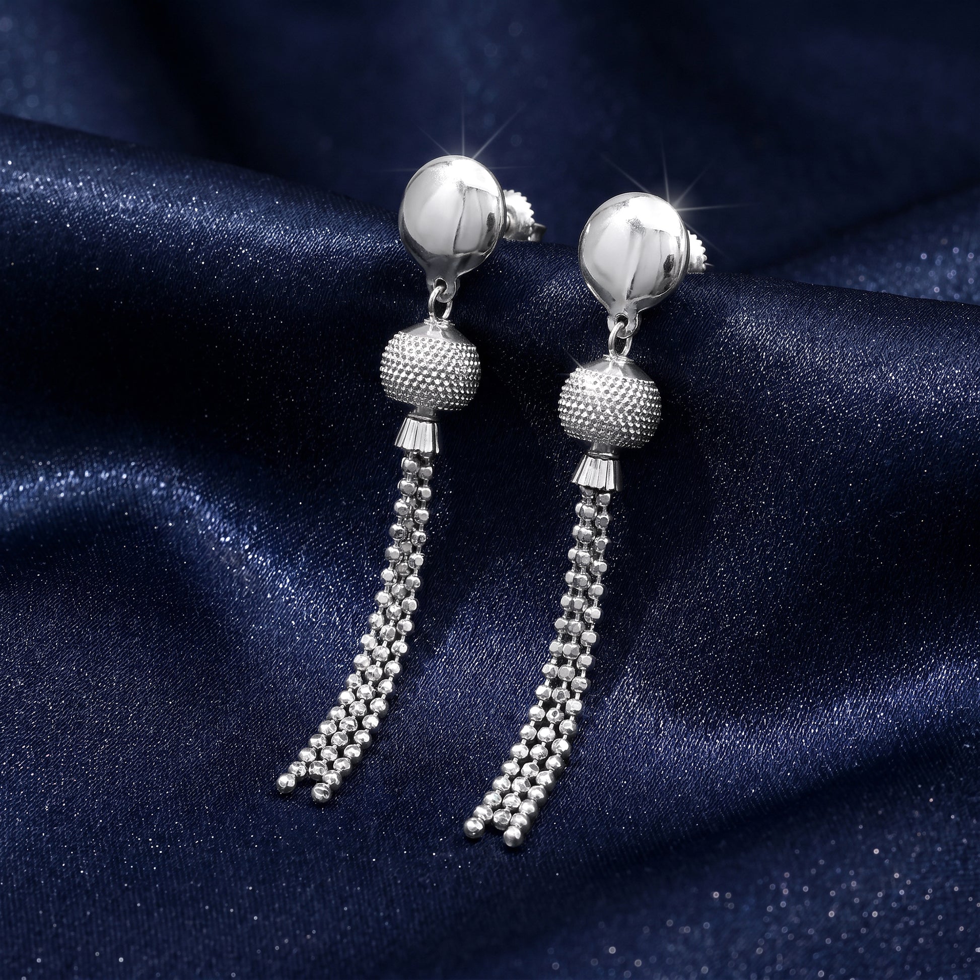 Silver Slow Dance Danglers