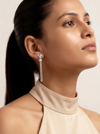 Silver Slow Dance Danglers