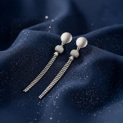 Silver Slow Dance Danglers