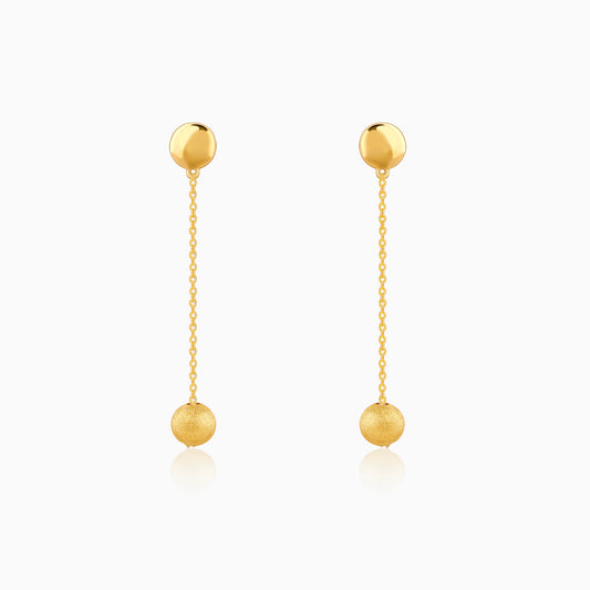 Golden Treasure Dangler Earrings