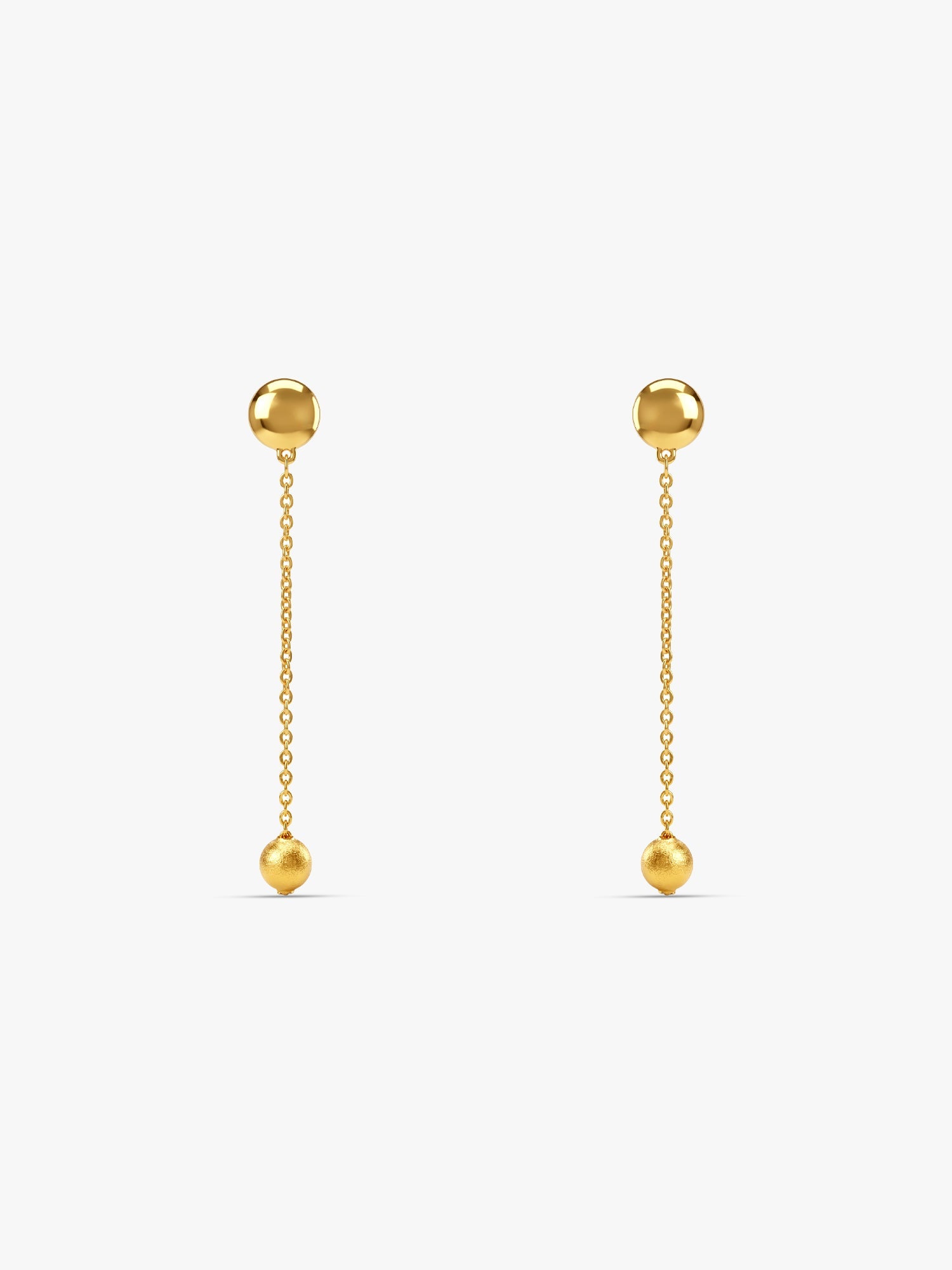 Golden Treasure Dangler Earrings