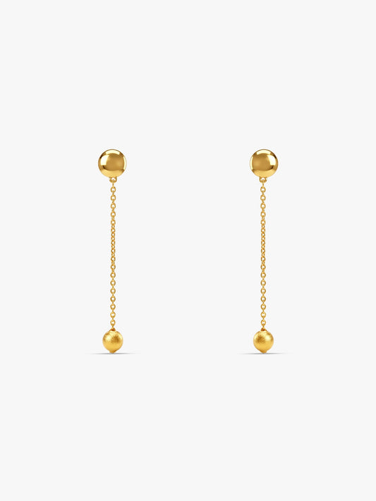 Golden Treasure Dangler Earrings