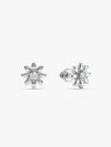 Silver Posy Earrings