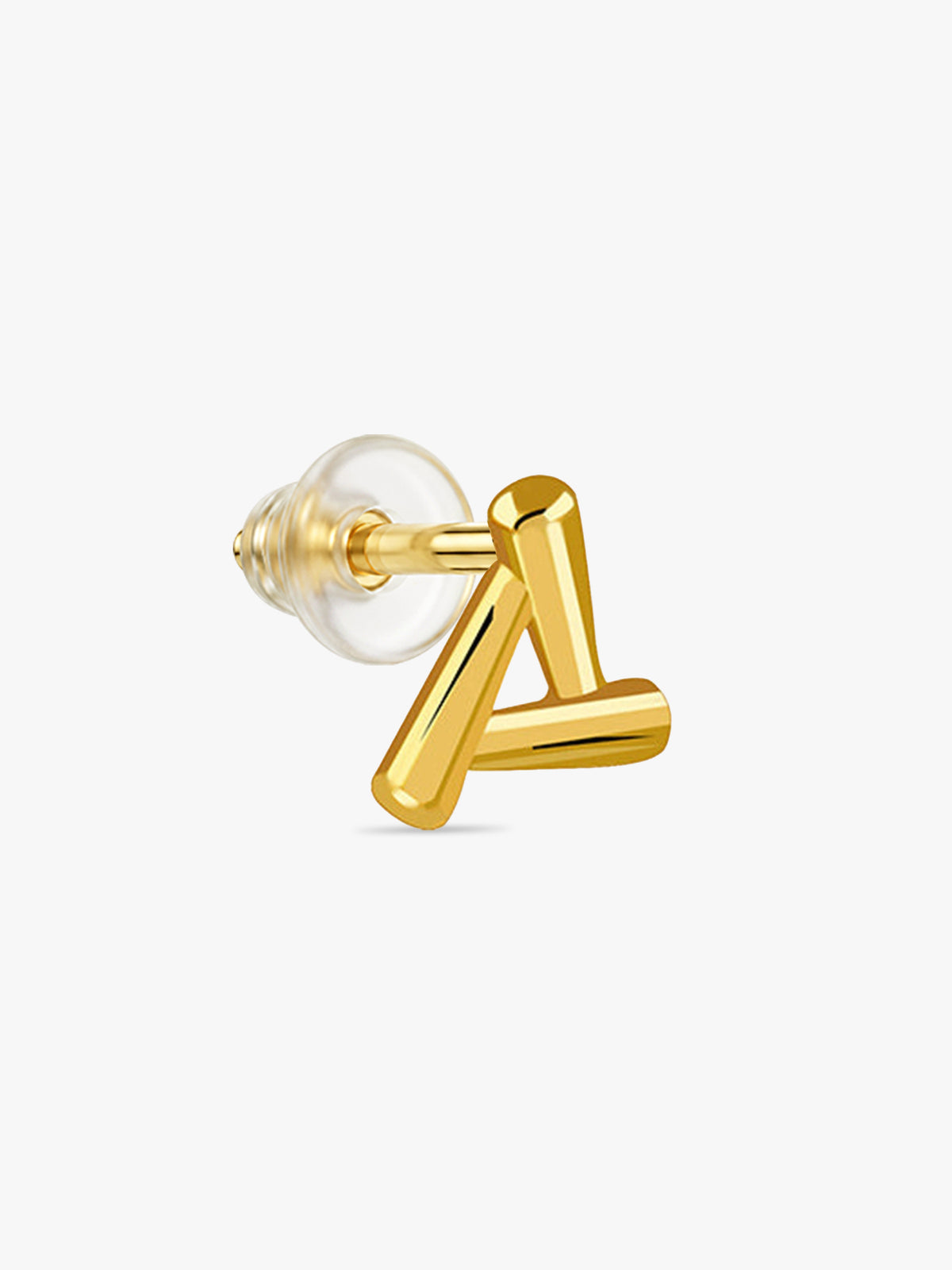Golden Triangle Stud Earrings