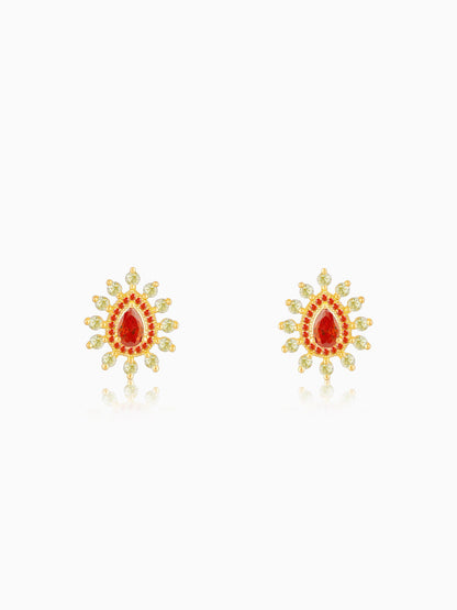 Golden Astarte Earrings