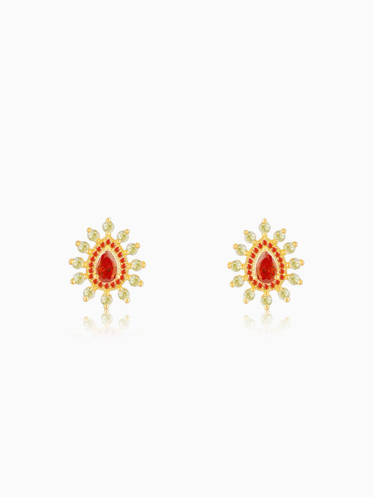 Golden Astarte Earrings