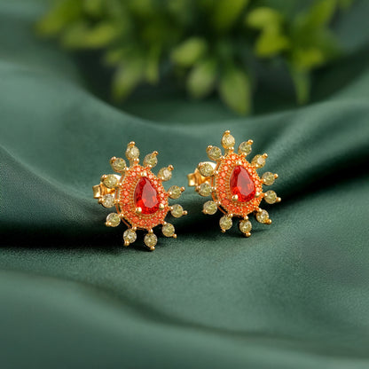 Golden Astarte Earrings