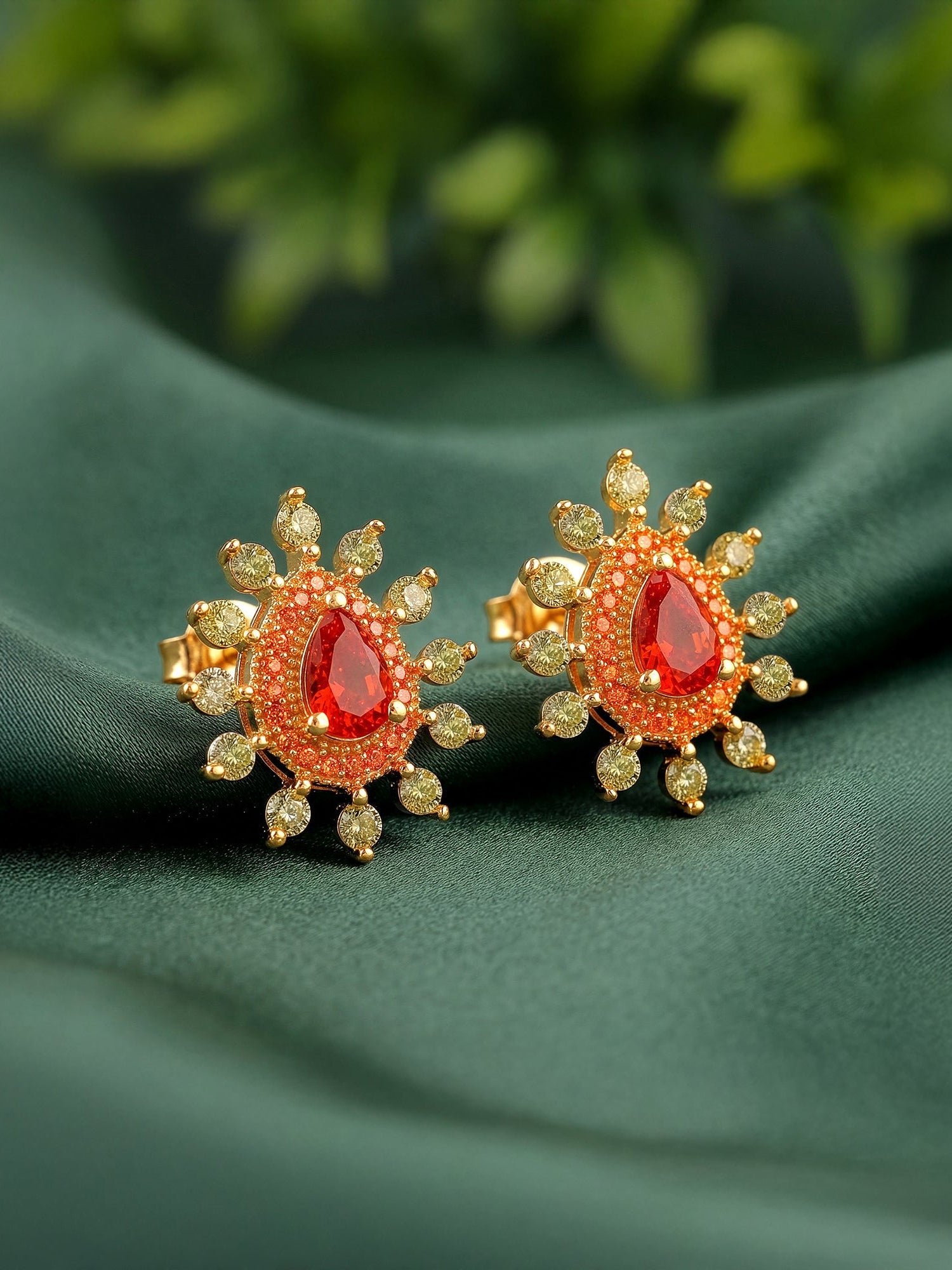 Golden Astarte Earrings
