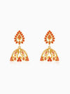 Golden Zafira Crown Earrings