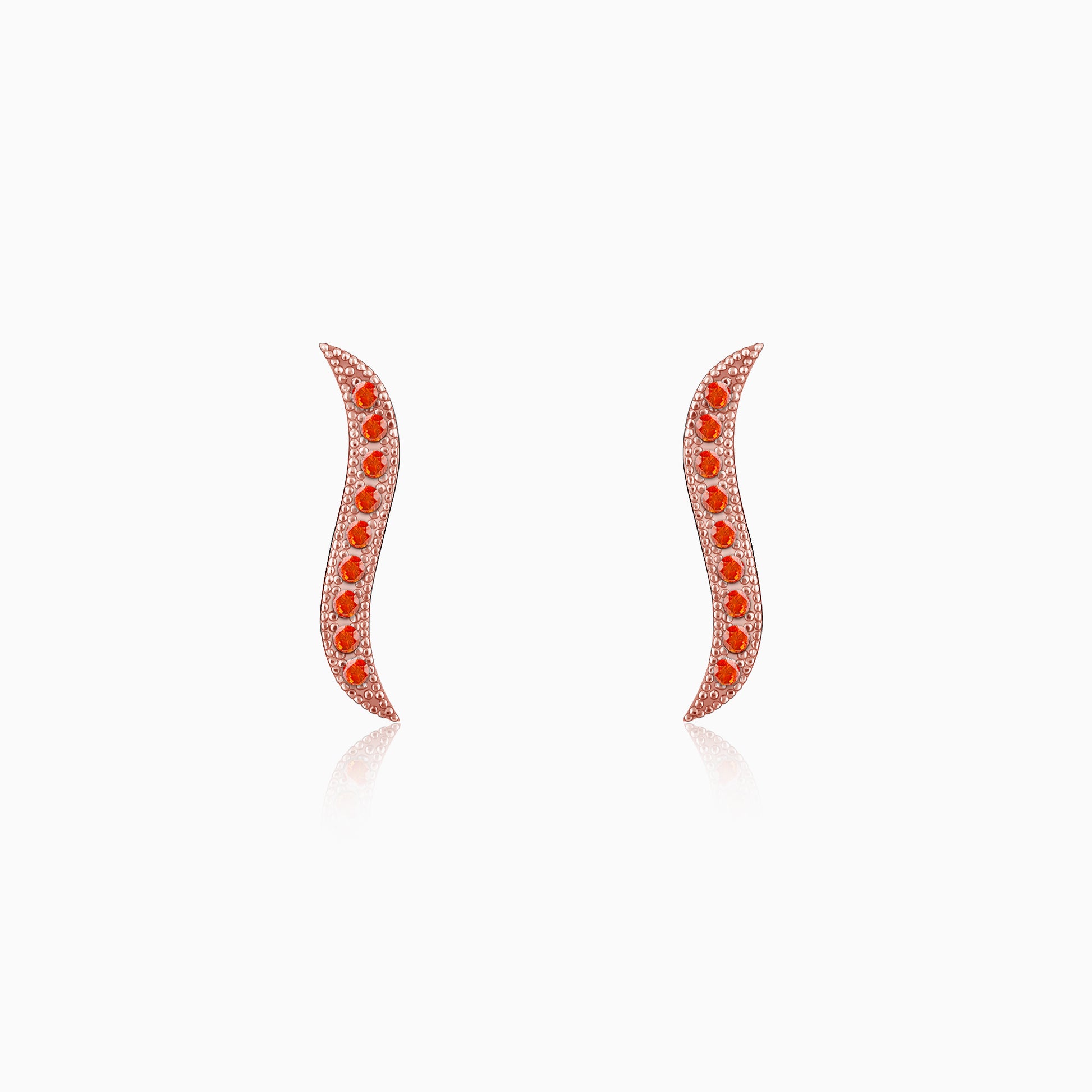 Rose Gold Cybele Earrings