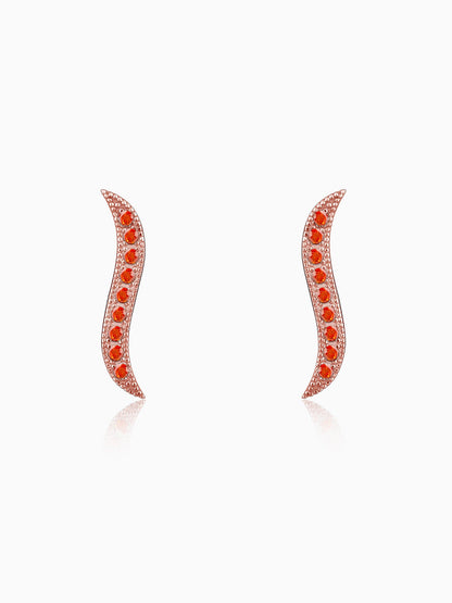 Rose Gold Cybele Earrings