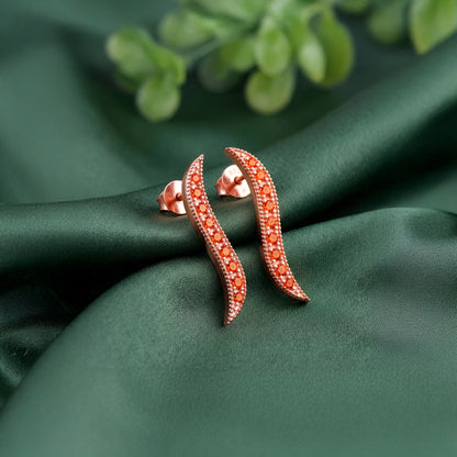 Rose Gold Cybele Earrings