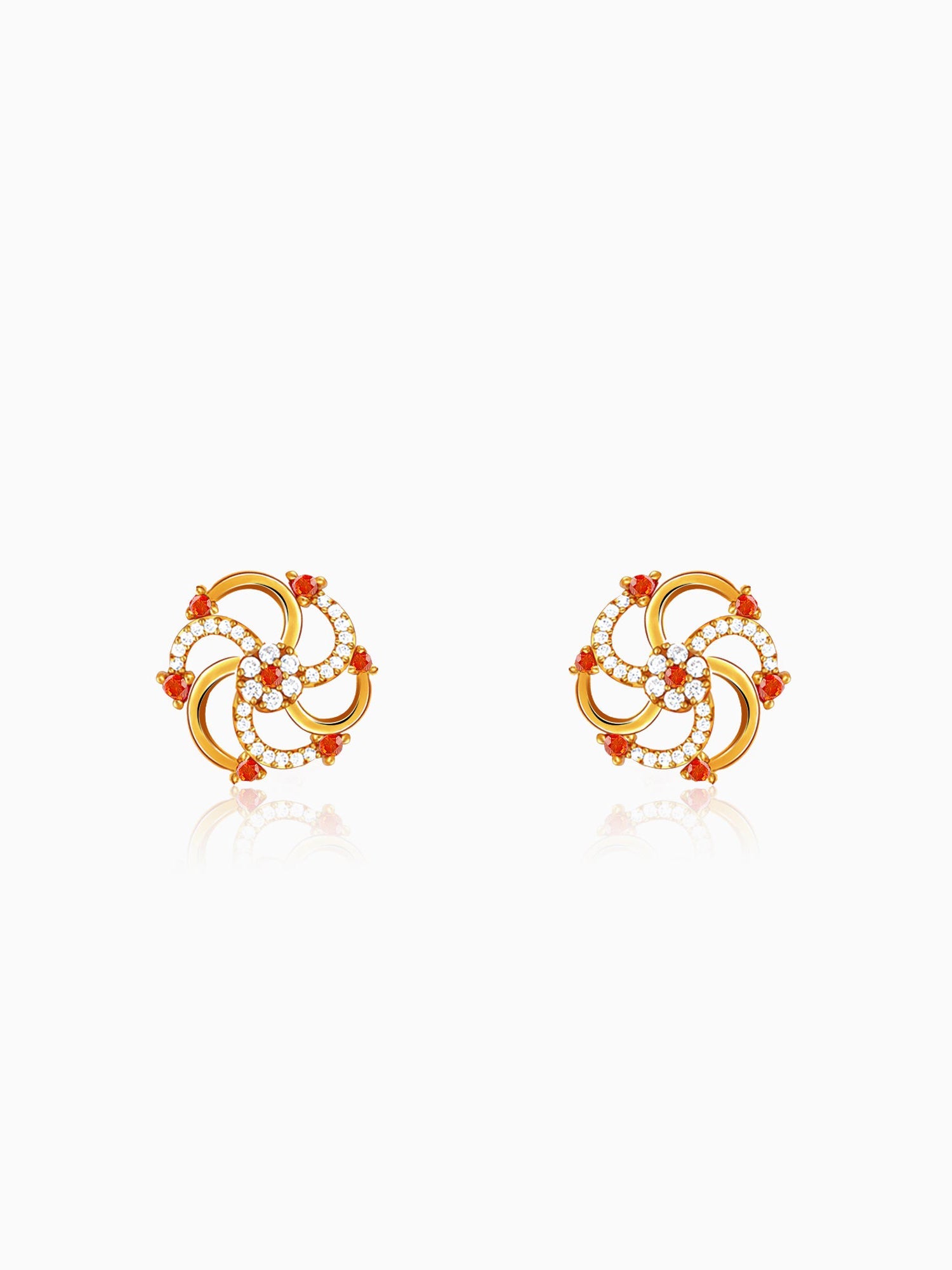 Golden Arianrhod Earrings