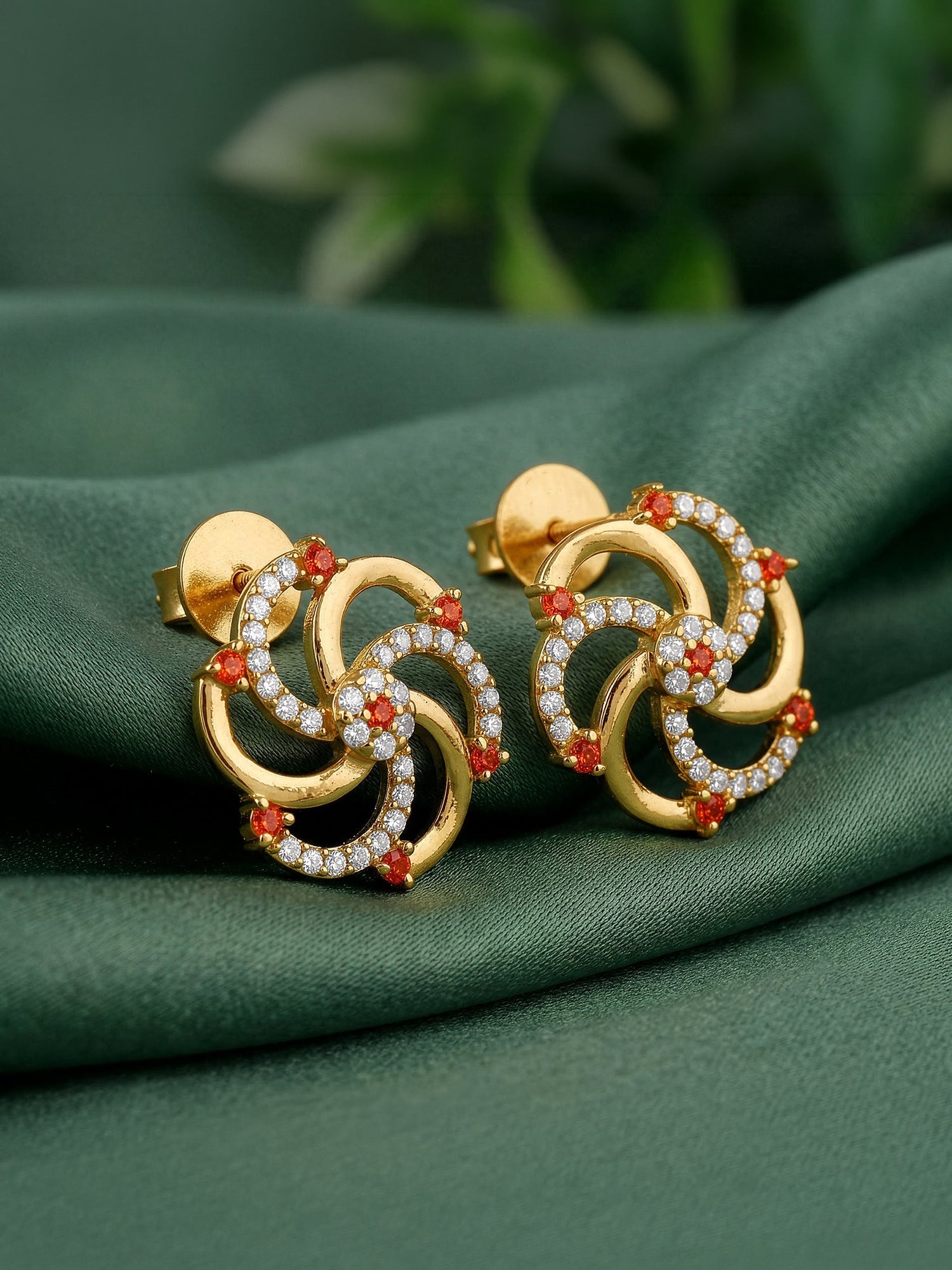 Golden Arianrhod Earrings