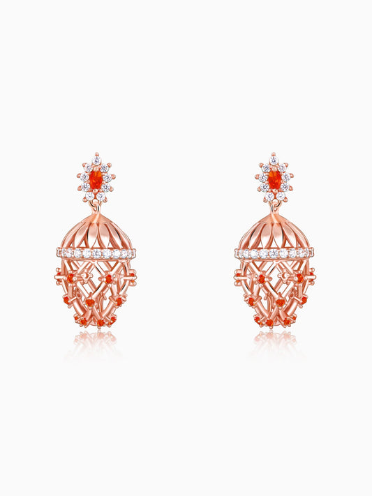 Rose Gold Amaterasu Earrings