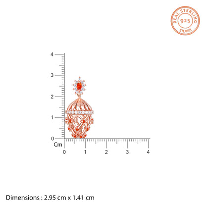 Rose Gold Amaterasu Earrings